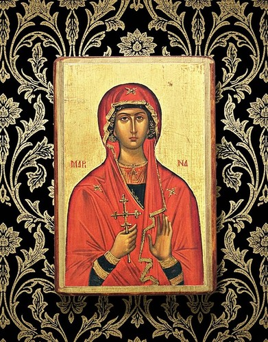 Vintage icône orthodoxe - icône,