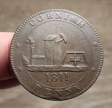 Royaume-Uni Penny 1811 Cornish