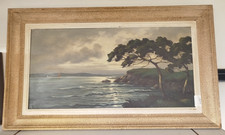 Huile sur toile clair de lune