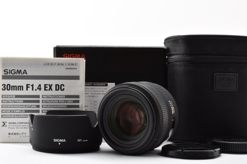 Objectif sigma 30mm - f/1.4, ex