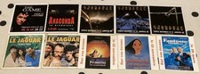  joli lot de 10 tickets cinema différents avec des affiches de films