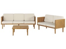 Salon de Jardin Beige Clair en