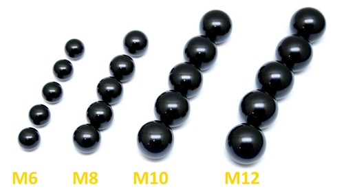 Lot boule noir en - noir,