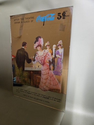Rare tableau miroir coca cola - rare,