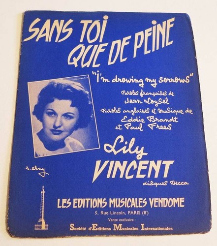 Partition sheet music lily - partition,