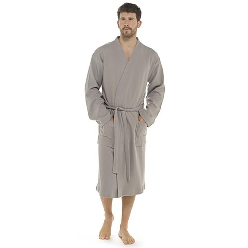 Peignoir coton tricoté - peignoir,