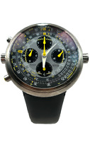 Ikepod Megapode Chronograph Pilot GMT Limited Edition Ref. MG01 Titanium