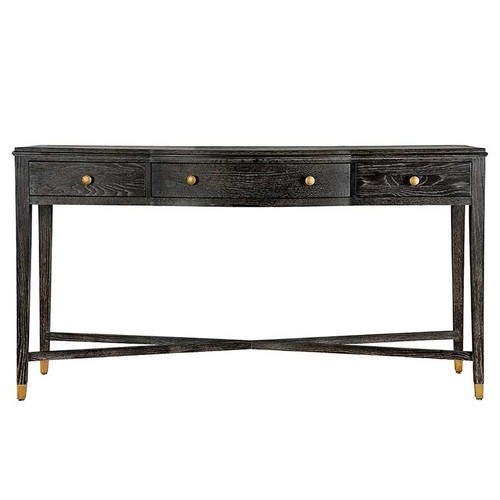 Console ines chêne - ines, noir
