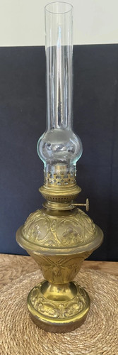 Grande lampe pétrole - lampe,