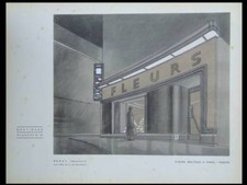 FLEURISTE A PARIS - POCHOIR