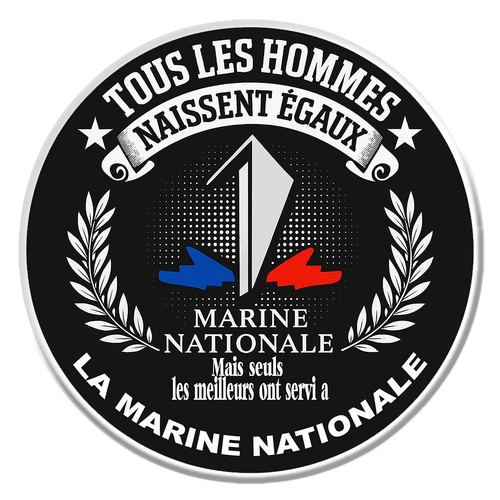 Sticker marine nationale - sticker,