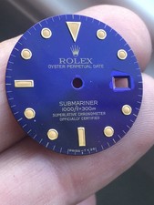 Rolex 16803-810 Cadran submariner bleu