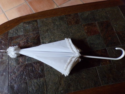Antique wedding umbrella