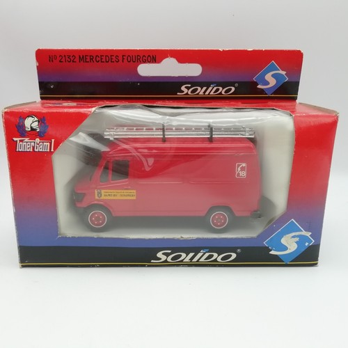Solido pompiers 2132 mercedes - solido,