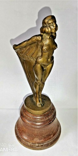Mascotte bronze automobile - bronze,