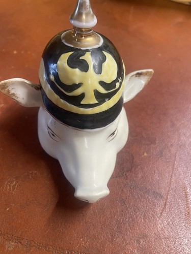 Moutardier tête cochon casque - moutardier,