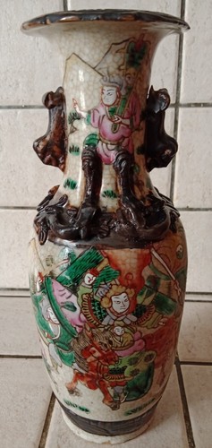 Ancien vase céramique - vase, en