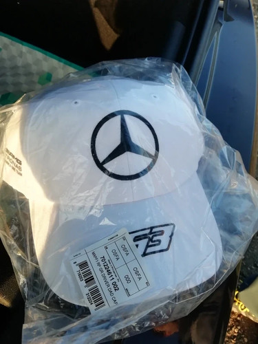 Casquette blanche mercedes - mercedes, f1