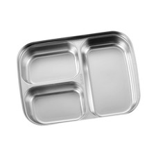 Assiette à dîner en acier