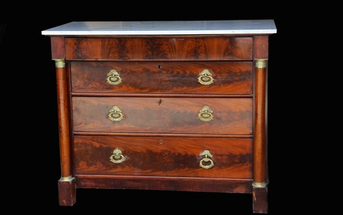 Commode 1er empire acajou - commode, empire,