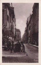 Old postcard postcard MARSEILLE small paintings rue des dominicaines