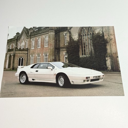 Lotus esprit 2p brochure - esprit, se