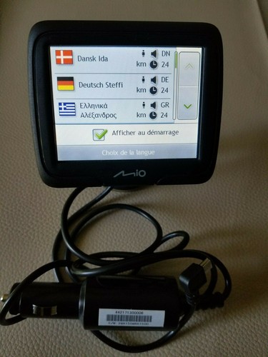 Gps mio model n254 mitac - model,