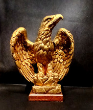 AIGLE bois sculpté et doré -