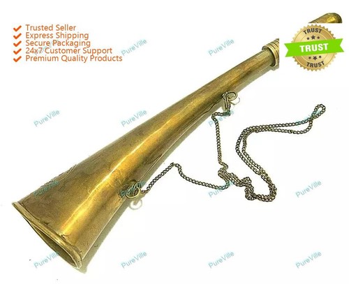 Bugle brass bigul old - (big),