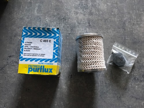 Filtre gazole purflux c493e - gazole,