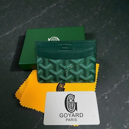 Porte cartes goyard vert - goyard,