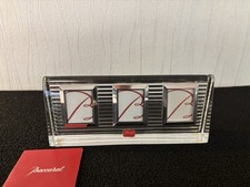 Baccarat Crystal Triptych Frame