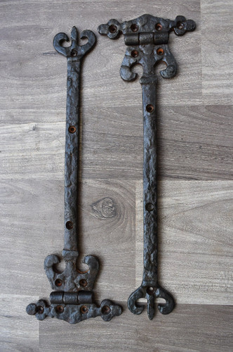 Ancienne paire charnières - de,