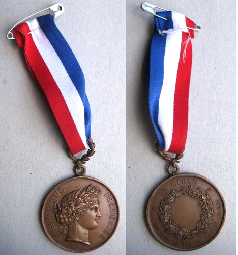 Médaille cuivre la cible - médaille, en