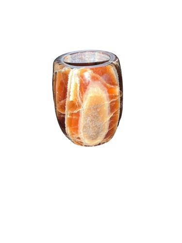 Photophore bougeoir calcite