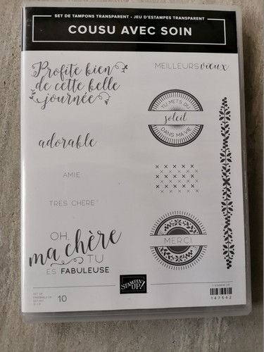 Stampin tampons cousu - stampin,