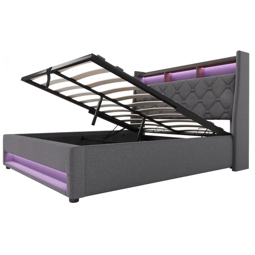 Lit coffre double - coffre, 140x190