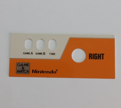 Game watch nintendo plaque - nintendo,