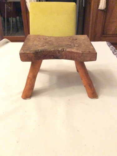 Ancien repose pied tabouret - ancien, /tabouret