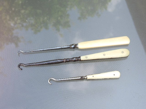 Ancien outil lot crochet - outil,