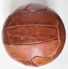 BALLON FOOTBALL CUIR VINTAGE