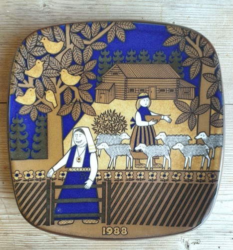 Arabia finland assiette - finland, noËl