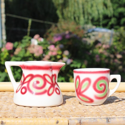 Duo petit pot - lait, tasse
