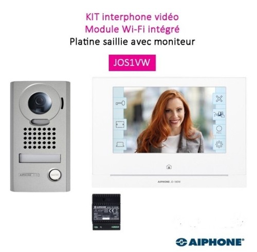 Kit portier vidéo aiphone - vidéo,
