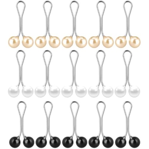 24pcs women hijab - clips, pearl