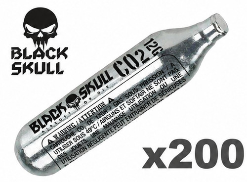 200 sparclettes co2 12g black - co2,