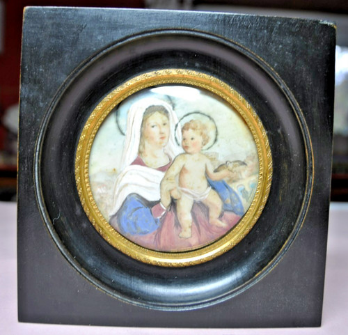 Mignature tableau peinture