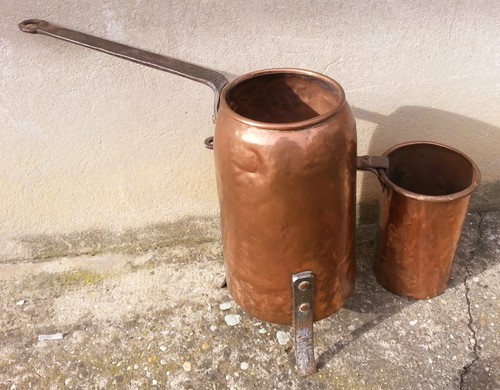 Anciens grands pot colle - pot,
