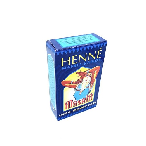 Henné masria rouge ardent - henné,