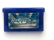 Nintendo Pokemon Sapphire Version Gameboy Advance Japanese game GBA From JP F/S